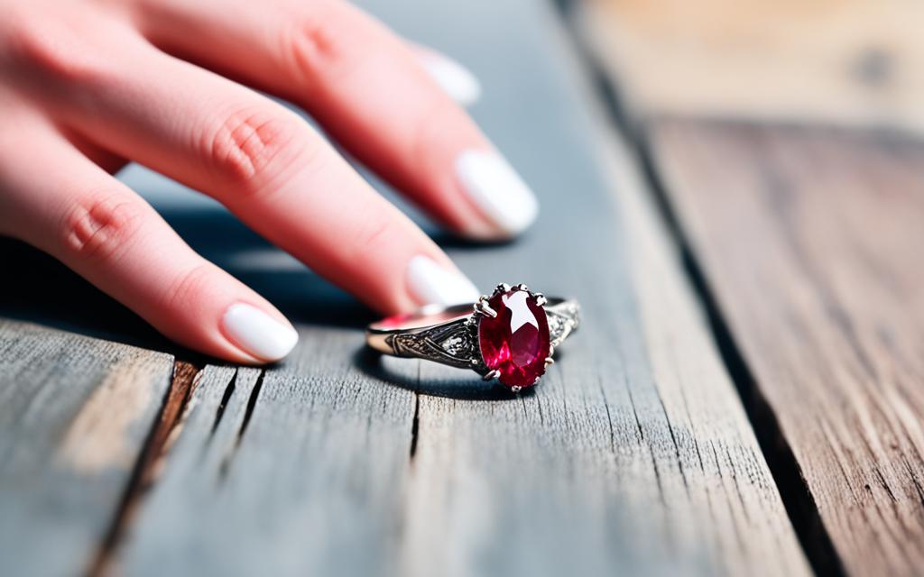 Tips On Including A Vintage Ruby Ring To Your OOTDs
