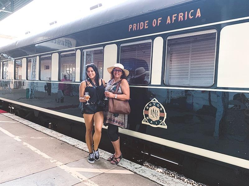 South African train
